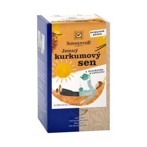 Čaj jemný kurkumový sen BIO SONNENTOR