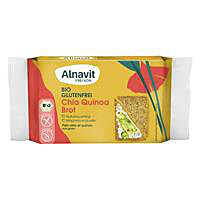 Chlieb ryža, quinoa&chia bezlepkový 250g BIO ALNAVIT