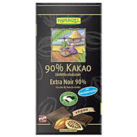 Čokoláda horká 90% s kokosovým cukrom Vegan 80g BIO RAPUNZEL