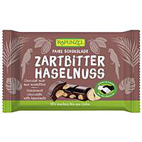 Čokoláda horká oriešková 60% 100g BIO RAPUNZEL