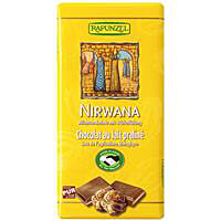 Čokoláda NIRWANA mliečna praliné 100g BIO RAPUNZEL