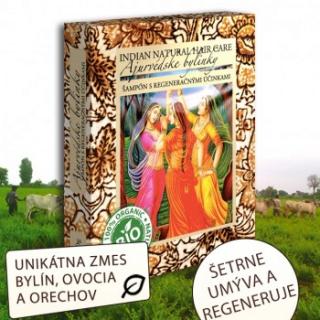 Henna šampón Ajurvédske bylinky 200g BIO