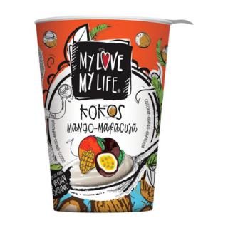 Jogurt kokosový mango-marakuja vegan 180g BIO MY LOVE