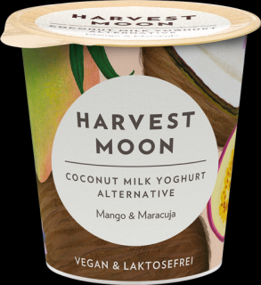 Jogurt z kokosového mlieka mango - marakuja  125g BIO HARVEST MOON