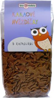 Kakaové hviezdičky s rapadurou 150g BIO NEBIO