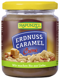 Krém arašidovo-karamelový 250g BIO RAPUNZEL