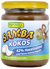 Krém Samba kokosový 250g BIO RAPUNZEL
