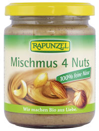Nátierka zo zmesi orechov 250g BIO RAPUNZEL