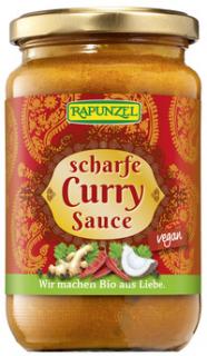Omáčka curry ostrá 330g BIO RAPUNZEL