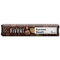 Tyčinka čokoládová espresso biscotti 40g BIO VIVANI