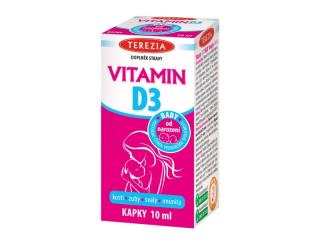 Vitamín D3 BABY 400 IU 10 ml