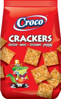 CROCO CRACKERS 100g sézamovo-makové krekry
