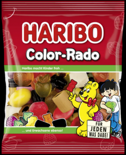 HARIBO COLOR-RADO 175g pelendrekové cukríky