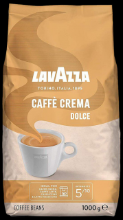 LAVAZZA CAFFE CREMA DOLCE 1kg zrnková káva