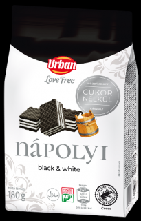 LOVE FREE BLACK&WHITE 180g keksy bez cukru