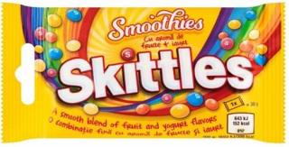 SKITTLES SMOOTHIES 38g ovocné cukríky