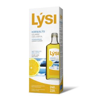 Olej z tresčej pečene citrón 240 ml