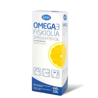 Omega 3 čistý rybí tuk citrón 240 ml