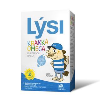 Omega 3 žuvacie kapsule s ovocnou príchuťou pre deti 60 kapsúl