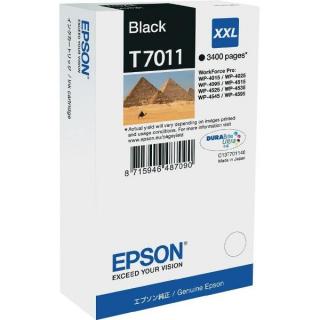 Atramentová kazeta Epson T7011, black