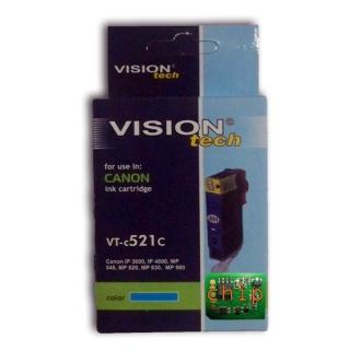 Canon CLI-521C cyan 10ml, Vision Tech kompatibil