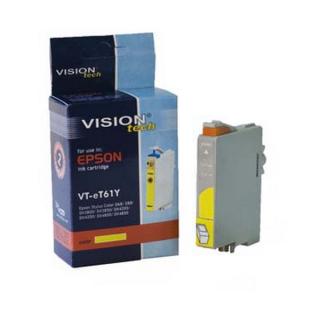 Epson T061-4 yellow 16ml, Vision kompatibil