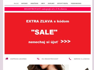 Oblečenie na predaj online