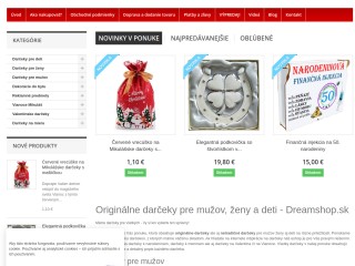 Dreamshop - darčeky pre všetkých