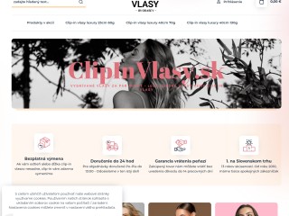 Clipinvlasy.sk | Clip in vlasy - 100% ľudské clip in vlasy