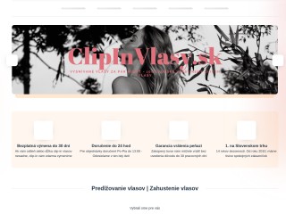 Clipinvlasy.sk | Clip in vlasy - 100% ľudské clip in vlasy