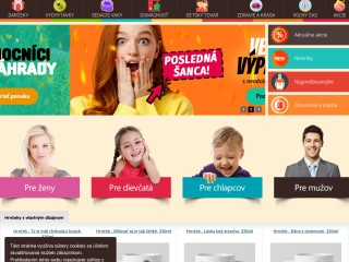 Originálne darčeky pre ženy, mužov a deti | DARCEKOVY-RAJ