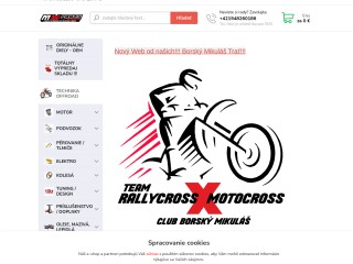 NAHRADNE DIELY PRE MOTOKROS A ENDURO SERVIS MX MOTOCYKLOV, MOTOCROSS DIELY