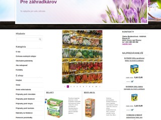 Pre záhradkárov