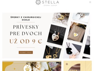 Stella Šperky Eshop - Šperky z chirurgickej ocele, USB šperky, Bižutéria a Handmade šperky.