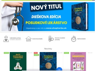 Zdravotnícka literatúra a výživové doplnky - Shopherba - HERBA