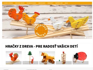 Vitajte v našom obchode - Hračky z dreva