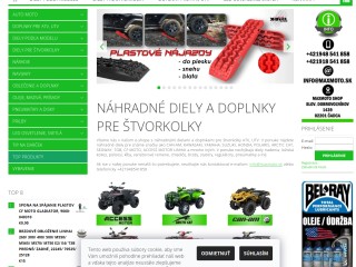 Náhradné diely a doplnky pre štvorkolky - MAXMOTO.SK