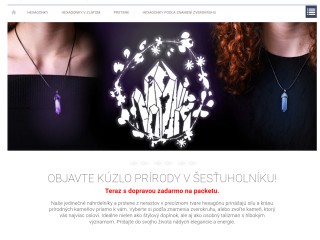 Hexagonky.sk | Jedinečné náhrdelníky najkrajších farieb.