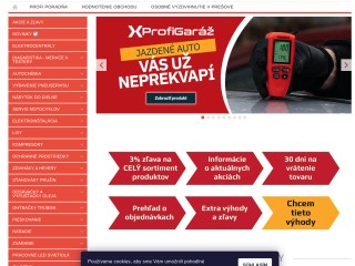 Vitajte v e-shope Profigaráž.sk - Profigaráž.sk