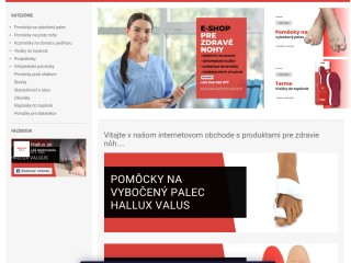 Ortopedické pomôcky pre zdravé nohy | HALLUX.SK