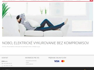 NOBO.sk | Norské elektrické vykurovanie bez kompromisov