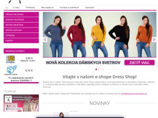 Dress Shop | Internetový obchod s oblečením