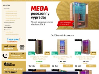 Infrasauny a sauny | infrasauna-shop.sk