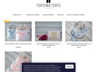 tortaNEtorta originálne plienkové torty pre bábätka