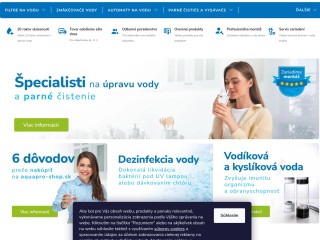 Úprava vody, filtrácia vody, Osmóza, parné čističe - AquaPro-Shop.sk