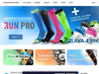 COLLM.SK - Kompresné športové podkolienky, návleky a ponožky.