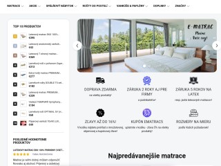 Kvalitné lacné matrace | e-matrac.sk