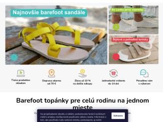 Bosonôžka - zdravé barefoot topánky pre deti aj dospelých