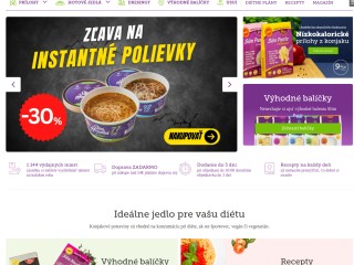 E-shop – nízkosacharidové konjakové cestoviny nielen na chudnutie