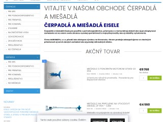 čerpadlá-miešadlá